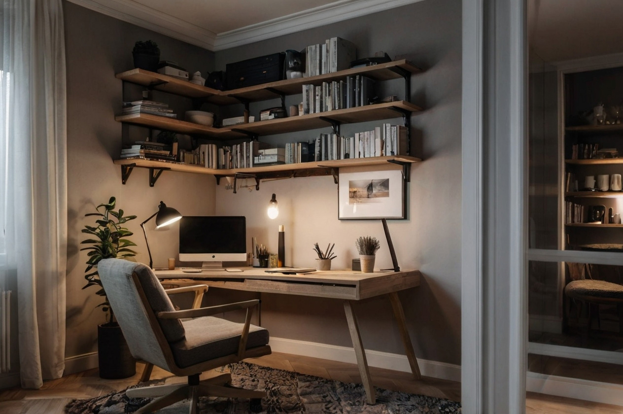 Home Office em Espaço Pequeno? Dá pra Fazer, Sim Senhora!