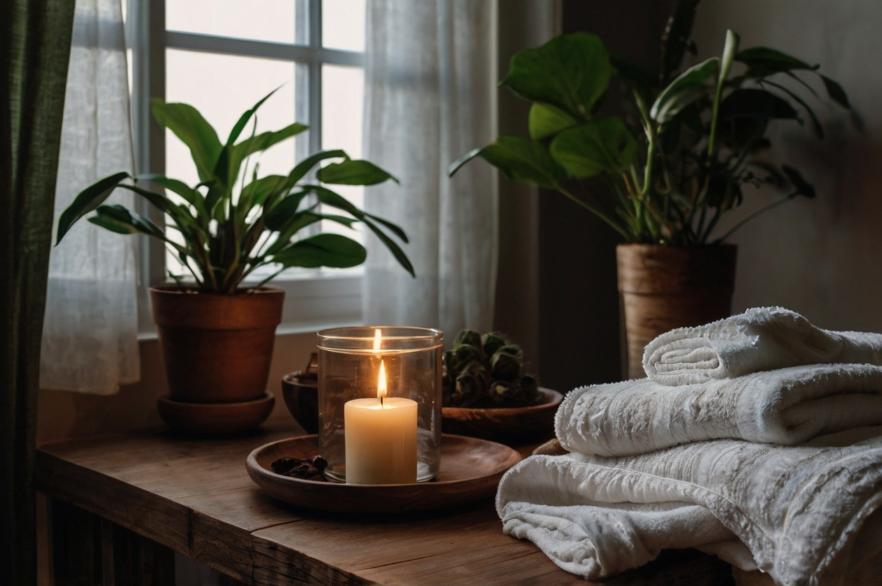 Cantinho de autocuidado em casa: como montar um spa em 15 minutos