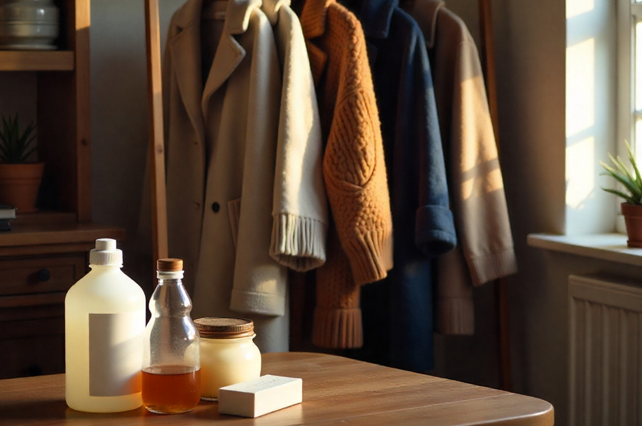 Como Remover Manchas de Roupas no Inverno e Manter o Guarda-Roupa Impecável
